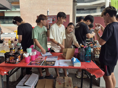 Young Malaysians enjoying a casual meetup